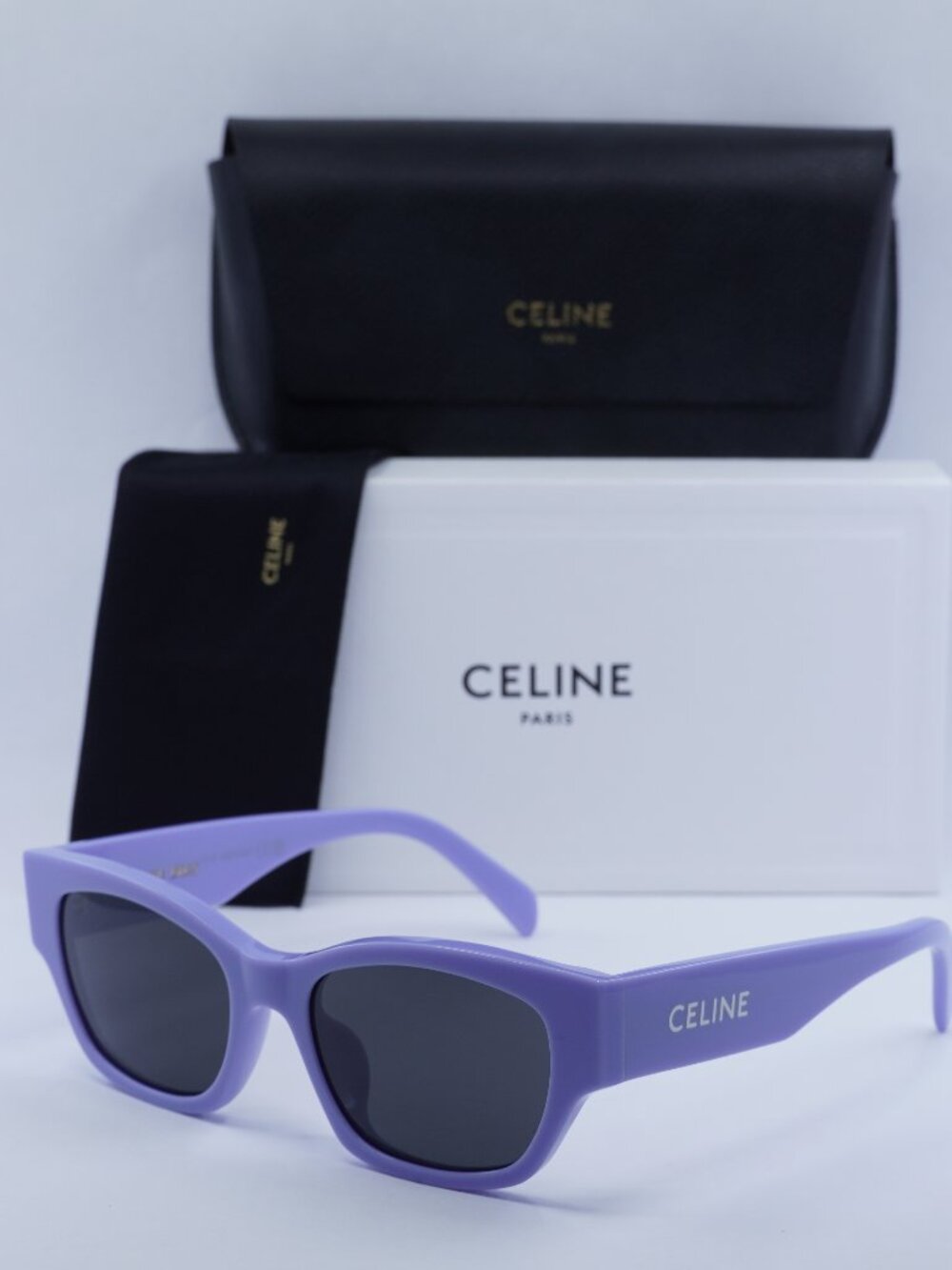 Exclusive Sale! Celine CL40197U 78A Shiny Lilac Sunglasses